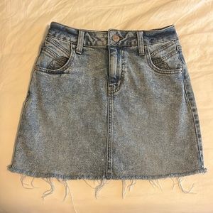 Wild fable, denim mini skirt, size 00